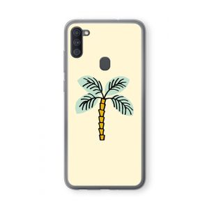 Palmboom: Samsung Galaxy A11 Transparant Hoesje