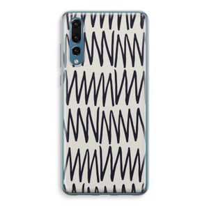 Marrakech Zigzag: Huawei P20 Pro Transparant Hoesje