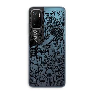 Vexx Black Mixtape: Xiaomi Poco M3 Pro 5G Transparant Hoesje