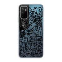 Vexx Black Mixtape: Xiaomi Poco M3 Pro 5G Transparant Hoesje