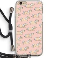 Ponys: iPhone 6 / 6S Transparant Hoesje met koord