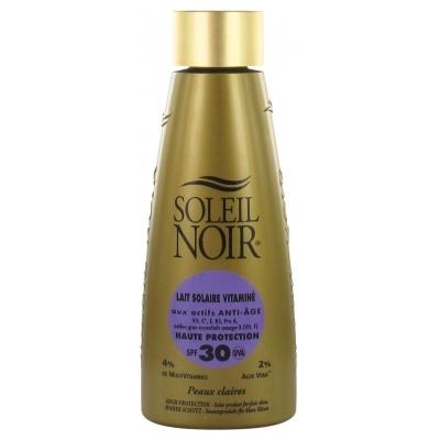 Soleil Noir Lait Solaire Vitaminé SPF30 150ml