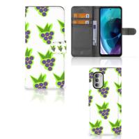 Motorola Moto G51 5G | Book Cover | Druiven