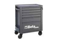 Beta gereedschapwagen antraciet met 6 laden (74x955x45cm) - thumbnail