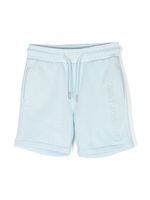 Calvin Klein Kids short à logo brodé - Bleu