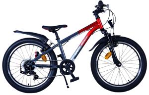 Volare XC Race 20 Inch 26,5 cm Jongens 7V V Brakes Rood/Grijs