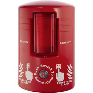 B-SAFETY TOP-ALARM Rookmelder werkt op batterijen