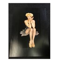 Varga Pinup Art Print 81.5 x 59 cm