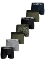 7-Pack jongens boxershorts - Green Jungle - Multipack katoenen jongens onderbroeken