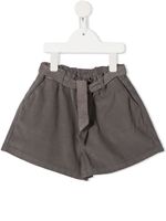 Knot short Okemia à taille ceinturée - Gris