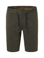 Short jersey melange stretch moss - thumbnail