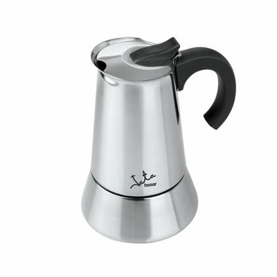 Italiaanse Koffiepot JATA CAX106 ODIN * Staal 6 Kopjes Metaal Roestvrij staal