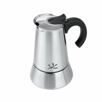 Italiaanse Koffiepot JATA CAX106 ODIN * Staal 6 Kopjes Metaal Roestvrij staal