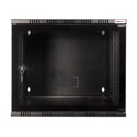 LogiLink 19 WALLMOUNT SOHO BOX 6U 540*550, BLACK, FLATPACK 19inch-wandkast (b x h x d) 540 x 323 x 550 mm 6 HE Zwart (RAL 9005) - thumbnail