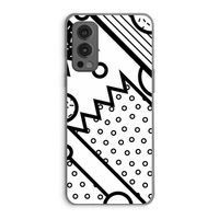Pop Art #4: OnePlus Nord 2 5G Transparant Hoesje