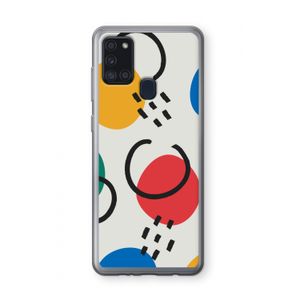 Illustratieve pop 3: Samsung Galaxy A21s Transparant Hoesje