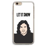 Let It Snow: iPhone 6 Plus / 6S Plus Transparant Hoesje