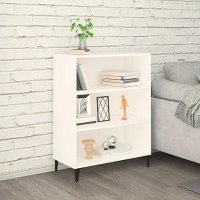 Dressoir 69,5x32,5x90 cm bewerkt hout wit