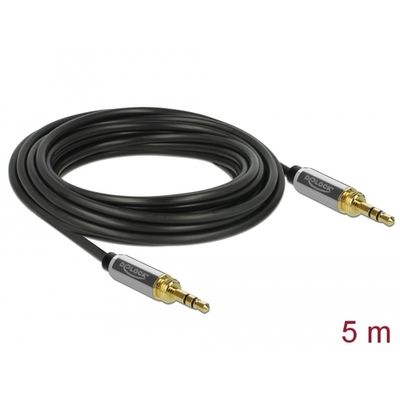 DeLOCK Stereokabel 3,5 mm 3 Pin-stekker > 3,5 mm 3 Pin-stekker