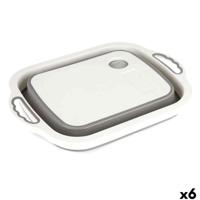 Snijplank Kinvara Z-017 Z-017 Wit Grijs 29,8 x 5 x 40 cm (6 Stuks)