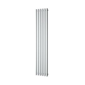 Designradiator Plieger Trento 814 Watt Middenaansluiting 180x35 cm Wit Structuur