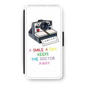Smile: iPhone 7 Plus Flip Hoesje