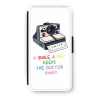 Smile: iPhone 7 Plus Flip Hoesje