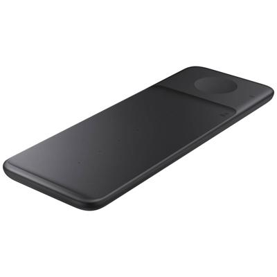 Samsung EP-P6300 Wireless Charger Trio Inductief laadstation Magnetische aansluiting Qi Wireless Charging Zwart Wireless Charger, Snellader