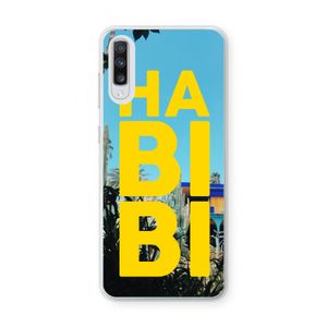 Habibi Majorelle : Samsung Galaxy A70 Transparant Hoesje