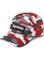 Supreme casquette Camp Military - Rouge - thumbnail