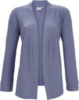 Steenblauw rib vest Ringella