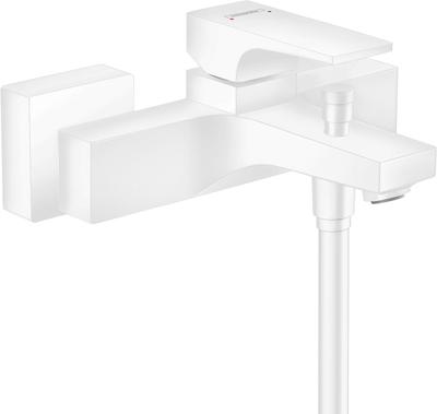 Hansgrohe Metropol ééngreeps badmengkraan opbouw, mat wit