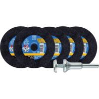 PFERD TOOLS STARTKIT EHT 76-1,0 PSF STEELOX/10 (5+1) 69198288 Doorslijpschijfset 76 mm 1 stuk(s) RVS, Staal