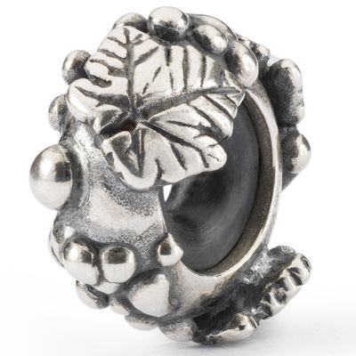 Trollbeads TAGBE-20252 Kraal Stopper Wijn zilver