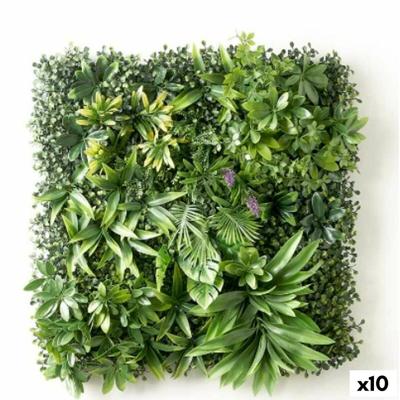 Verticale tuin Ibergarden Geel Groen Paars Plastic Lakens 50 x 50 cm (10 Stuks)