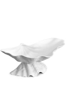 L'Objet bol Neptune médium en porcelaine (27 cm) - Blanc