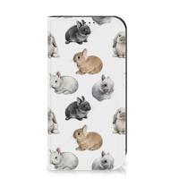 Smartphone hoesje voor iPhone 15 Pro Konijntjes