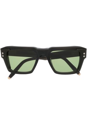 Akoni lunettes de soleil Hercules à monture carrée - Noir