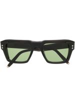 Akoni lunettes de soleil Hercules à monture carrée - Noir