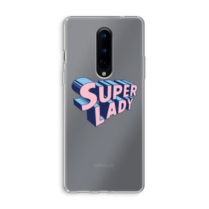 Superlady: OnePlus 8 Transparant Hoesje