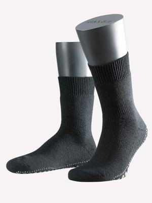 FALKE - Sokken - Homepads - Zwart - 3000, Maat:35-38