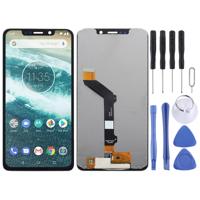 LCD-scherm en digitizer volledige assemblage voor Motorola een (P30 spelen) (zwart)