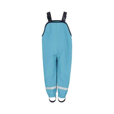 Playshoes softshell regenbroek verstelbaar Uni Aquablauw-140