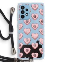 Chicks before dicks: Samsung Galaxy A52 Transparant Hoesje met koord