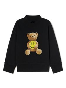 Palm Angels Kids sweat en coton à motif Teddy Bear - Noir