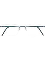 Lindberg lunettes de vue à monture carrée - Bleu