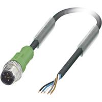 Phoenix Contact 1669770 Sensor/actuator connector, geassembleerd M12 Aantal polen (sensoren): 5 Stekker, recht 3.00 m 1 stuk(s)