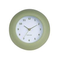 Karlsson Wandklok Tender Rib - Theegroen - Ø25cm