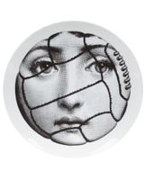 Fornasetti assiette "Tema e variazioni" - Blanc - thumbnail