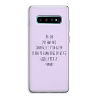 GSM: Samsung Galaxy S10 Plus Transparant Hoesje